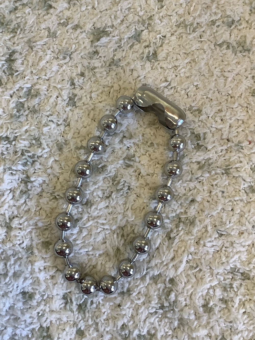 Giant Ball Chain Bracelet Men or Womens NWT 8.50” Stainless steel